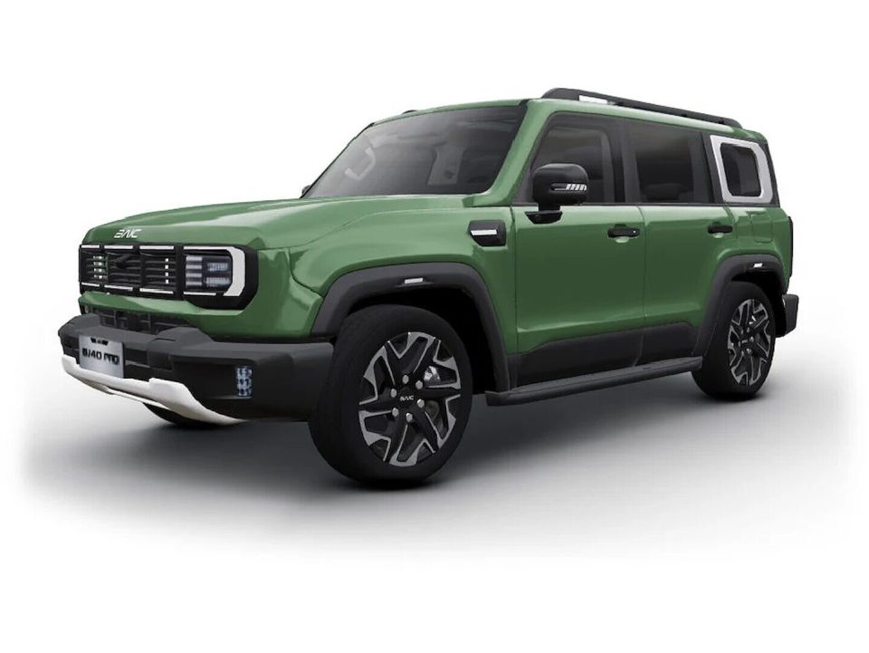 BAIC BJ 40 PRO · Zaļa metālika