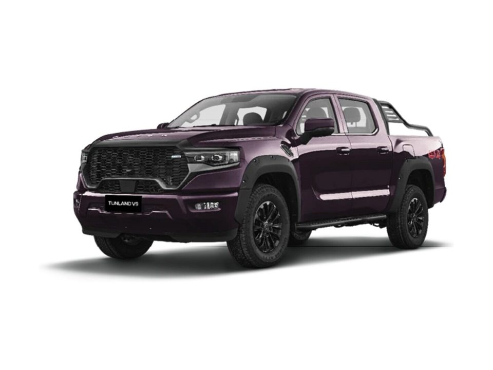Foton Tunland V9 · Zibens violeta metālika