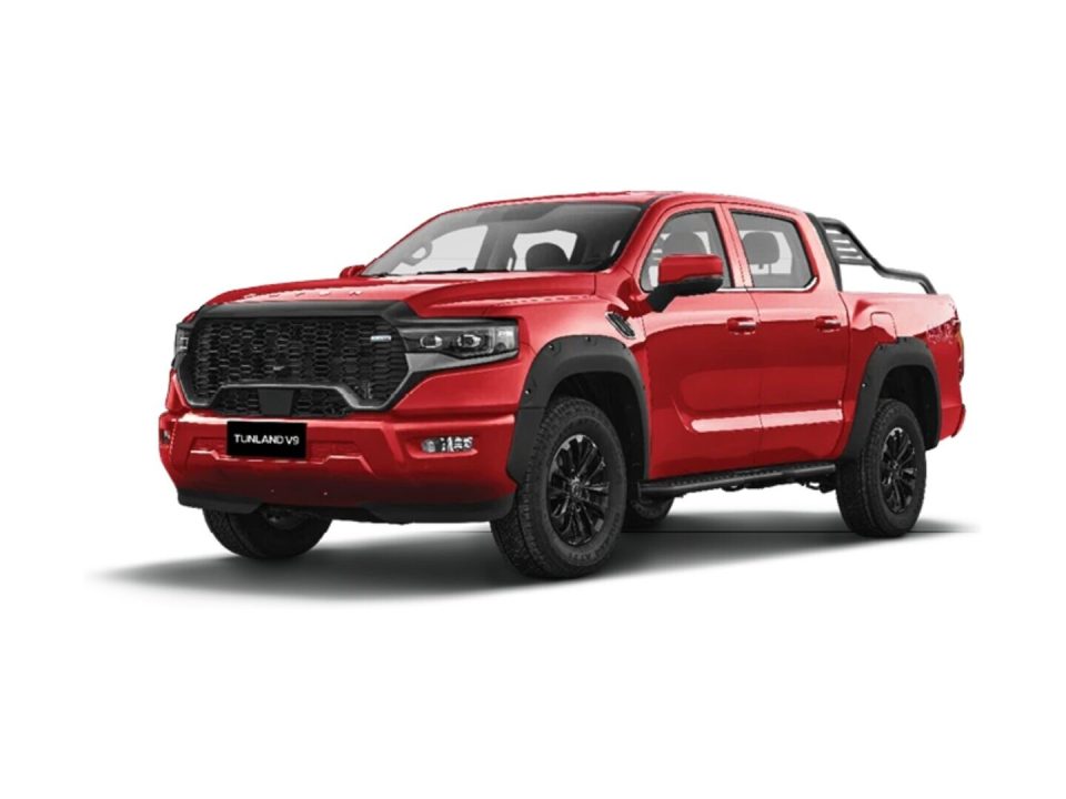 Foton Tunland V9 · Sarkana